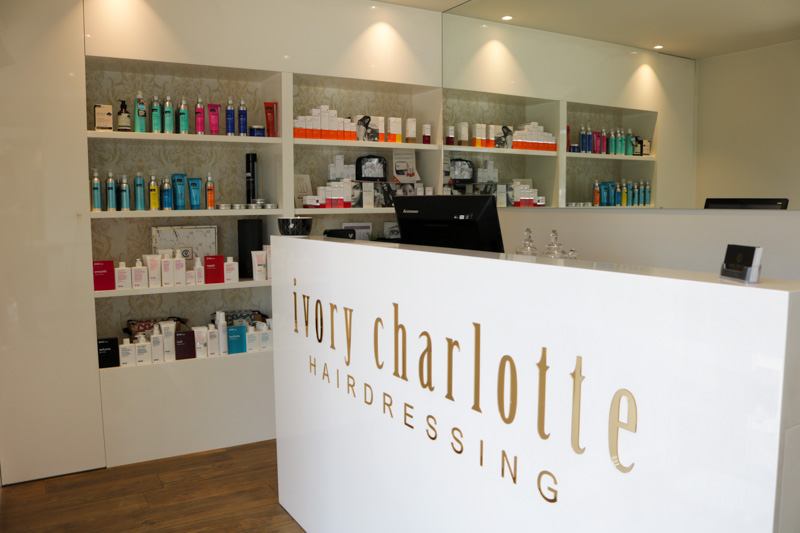 Ivory Charlotte Hairdressing Shop Front ⋆ Ivory Charlotte Hairdressing